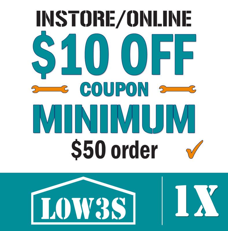 Buy One 10 Off 50 Lowes Coupon Fast Email Delivery Guaranteed 