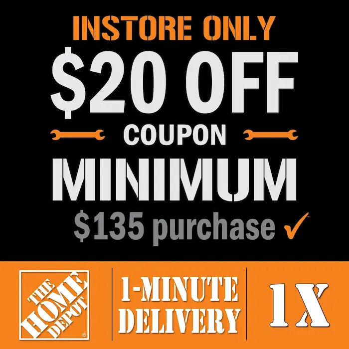 Home Depot Promo Codes & Coupons: 20% Off - January 2024
