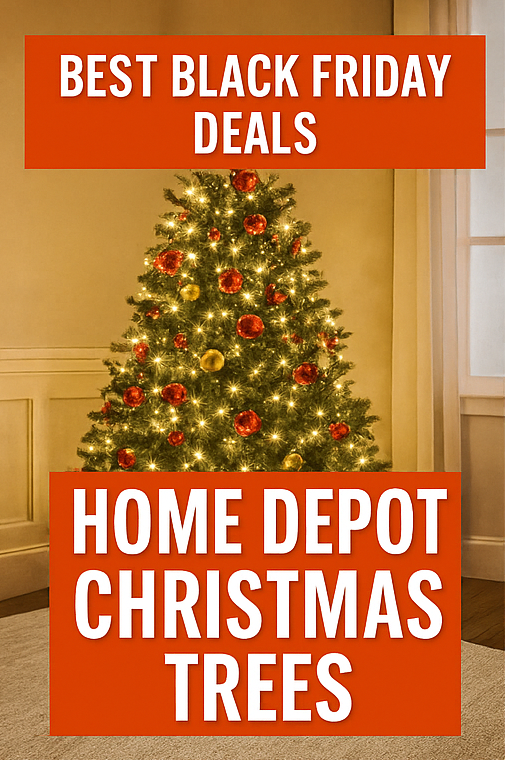 home depot holiday trees selection