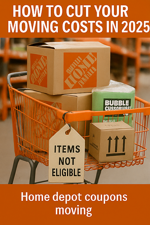 customer choosing packing tape and cushioning materials at home depot